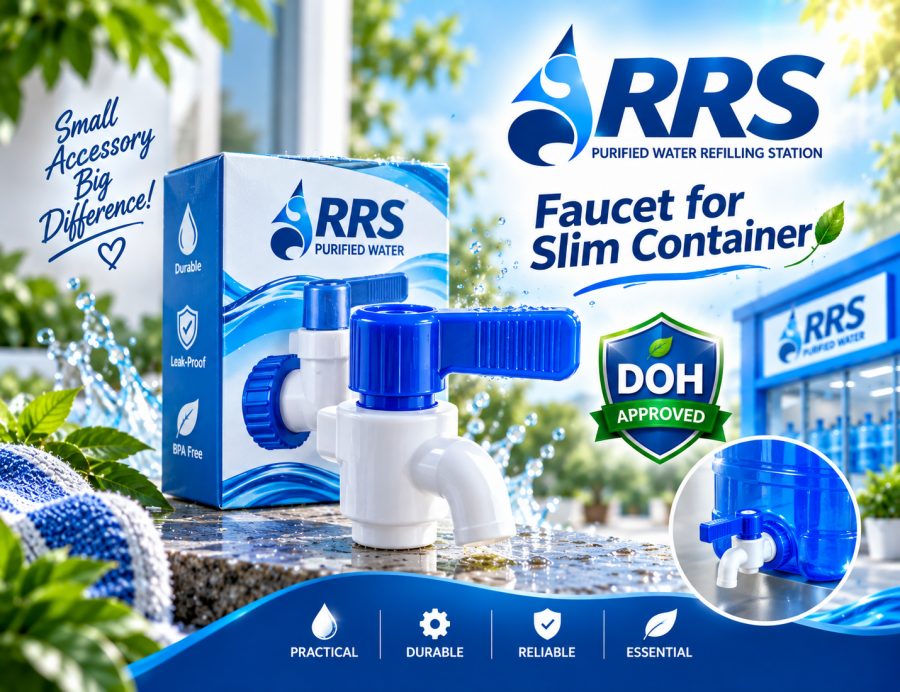 Faucet for Slim Container